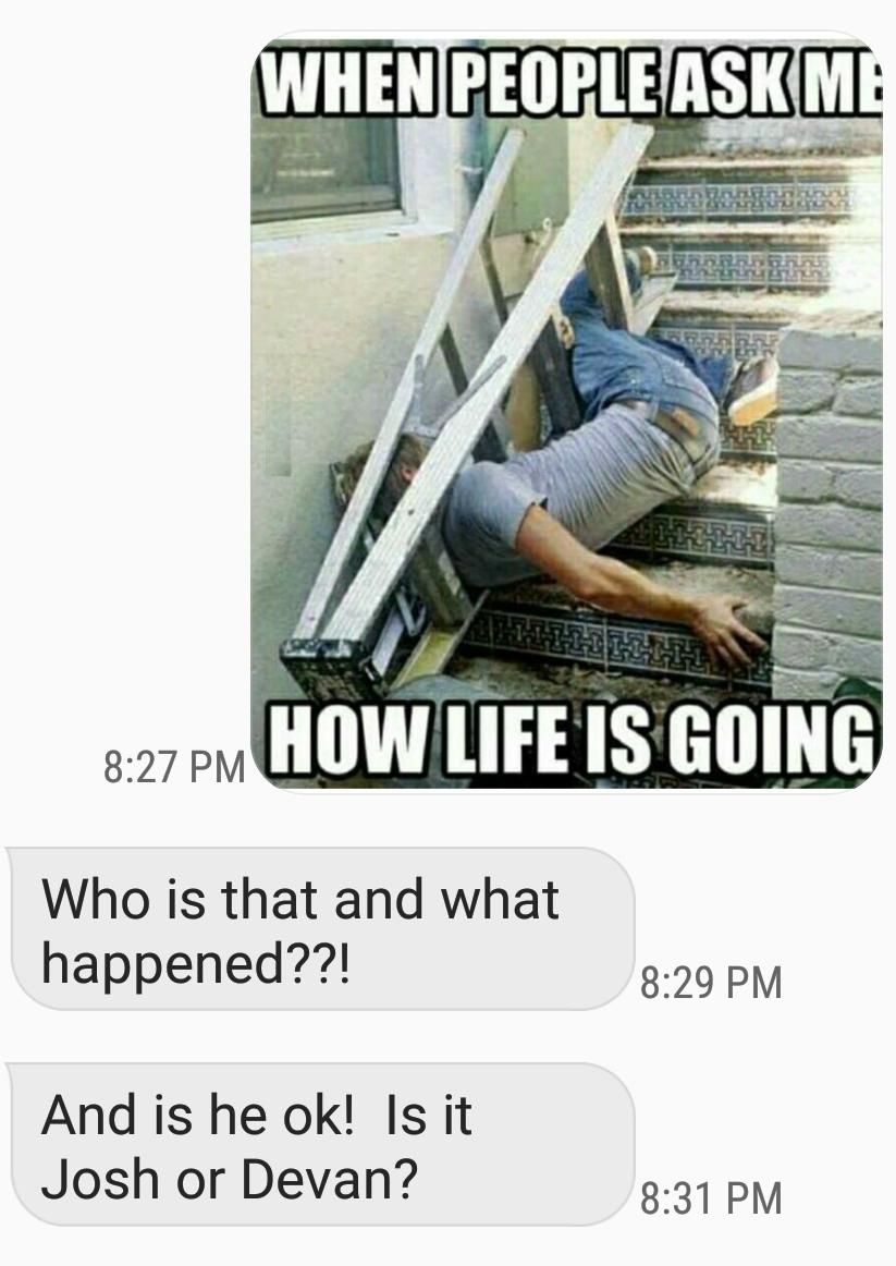 So this just happend when my mom sent my grandma a meme...