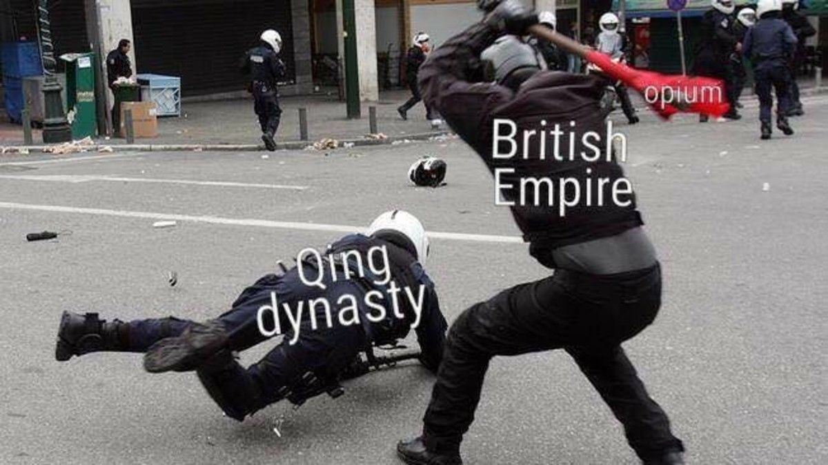 The Opium Wars in the mid-19th century involved Anglo-Chinese disputes over British trade in China