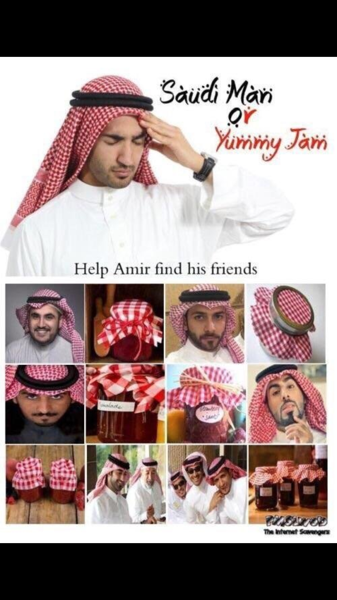 Saudi Man or Yummy Jam