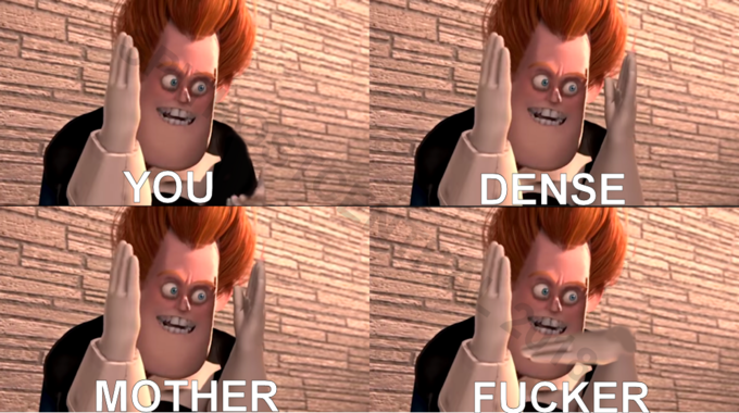 When someone always asks if a 4-panel is loss