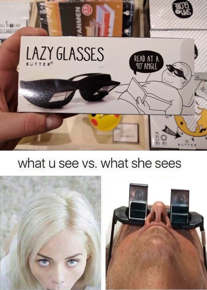 What u see vs what she sees...