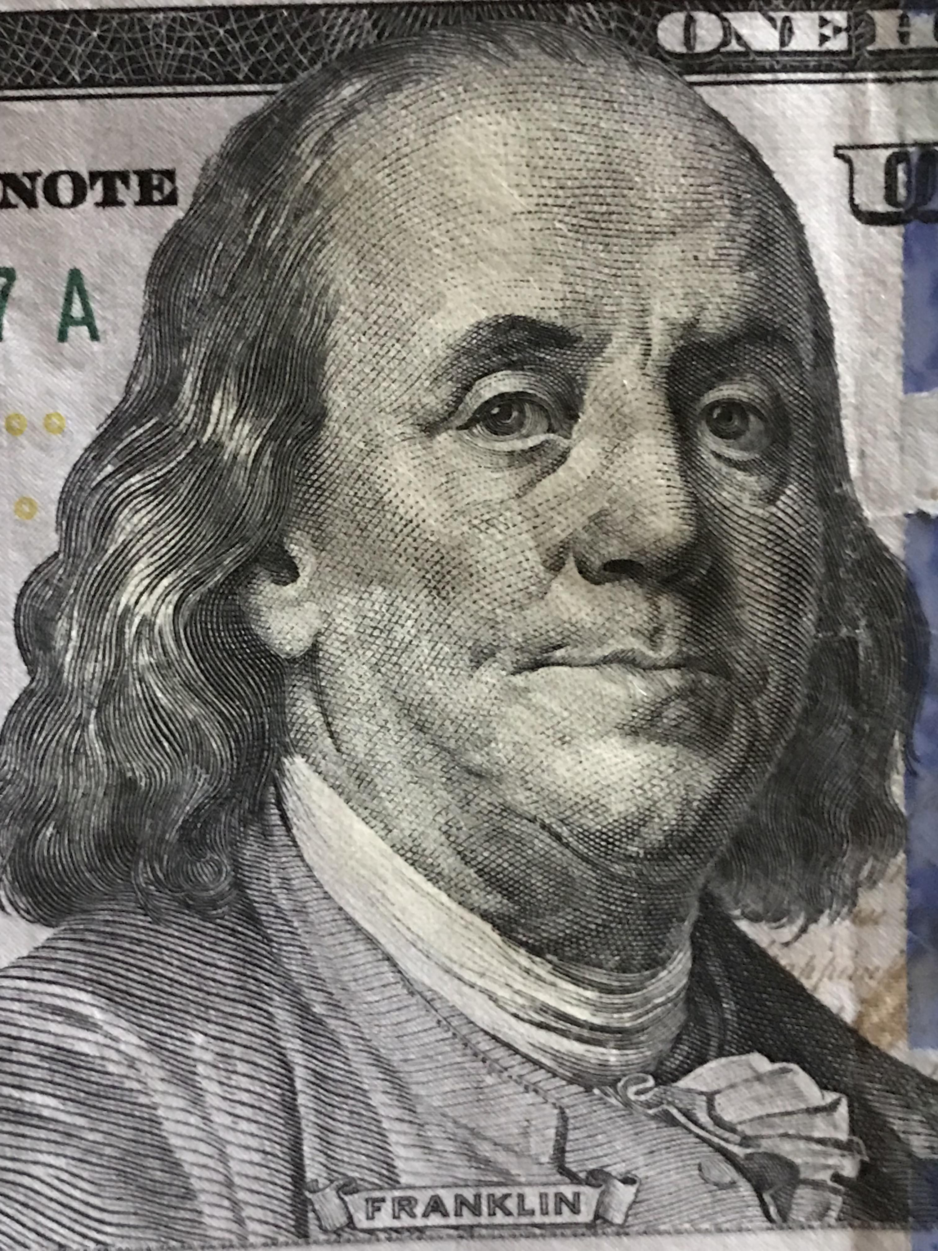 This is the face I make when someone hands me a $100 bill for their $3.11 total...