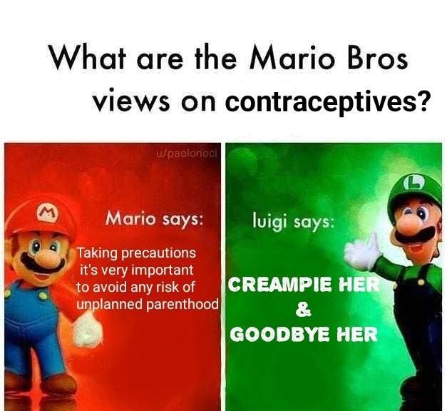 Luigi knows whats up