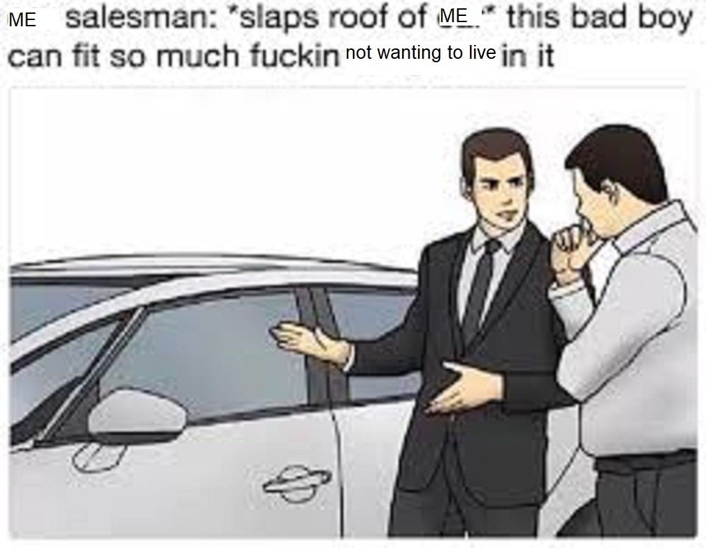 just a joke, no one would touch me