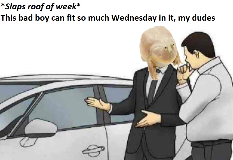 It's that day of the week again!