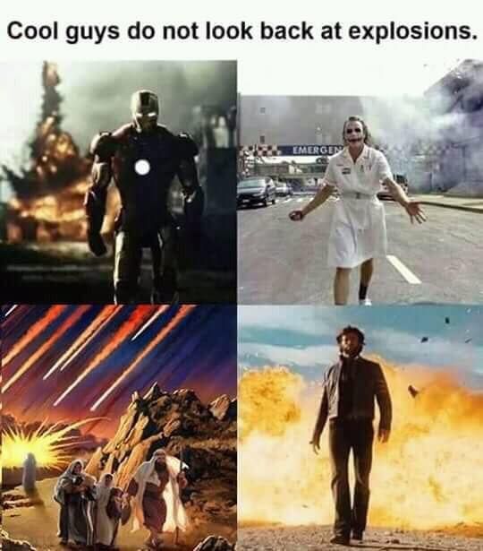 Lot is a cool guy