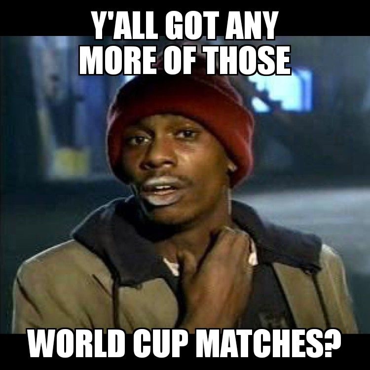 Me when I check for matches today.