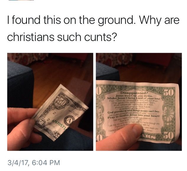 God provides us with things money can't buy