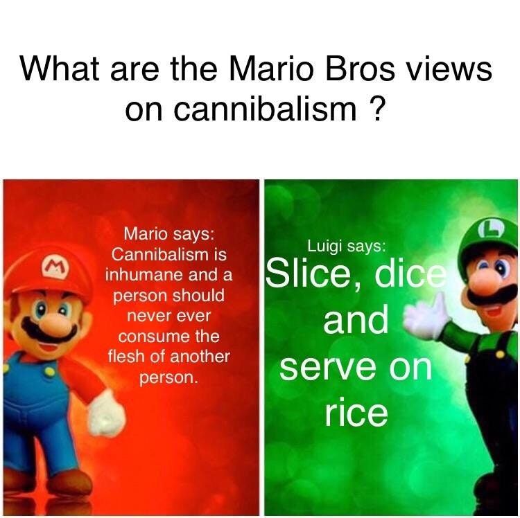 The meat is more sweet when it's cut from the yeet