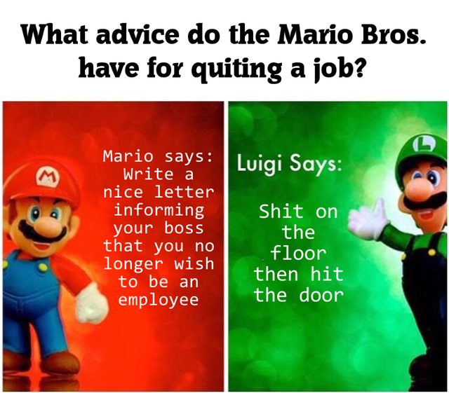 Hit the door