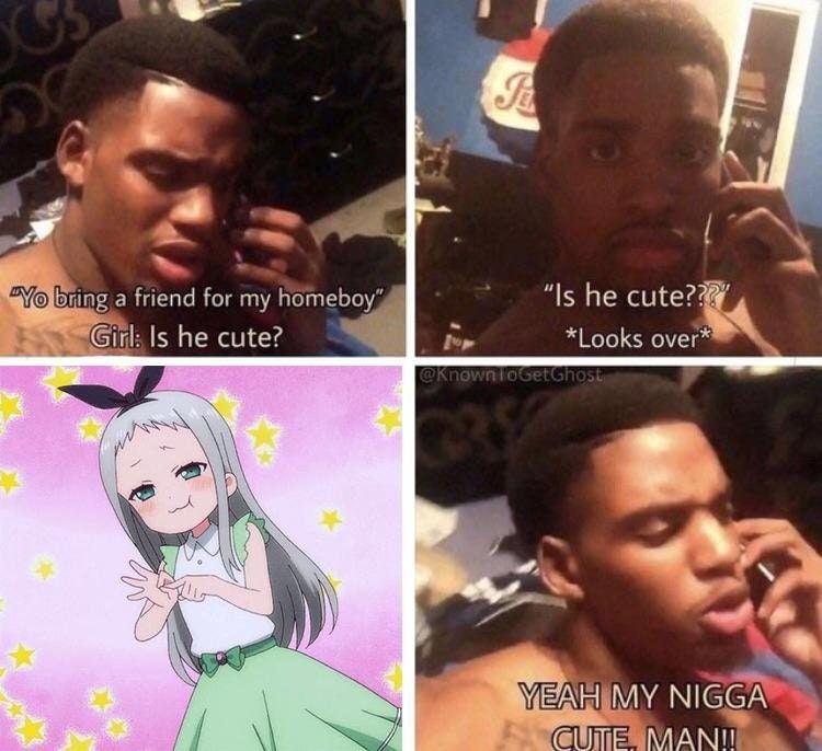 This is why you don't use "cute" to describe a man