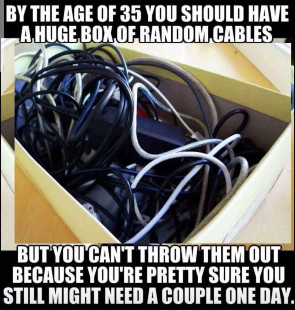 Cables..