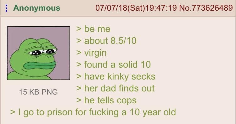 Anon loses his virginity