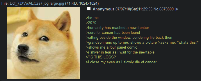 Anon thinks back