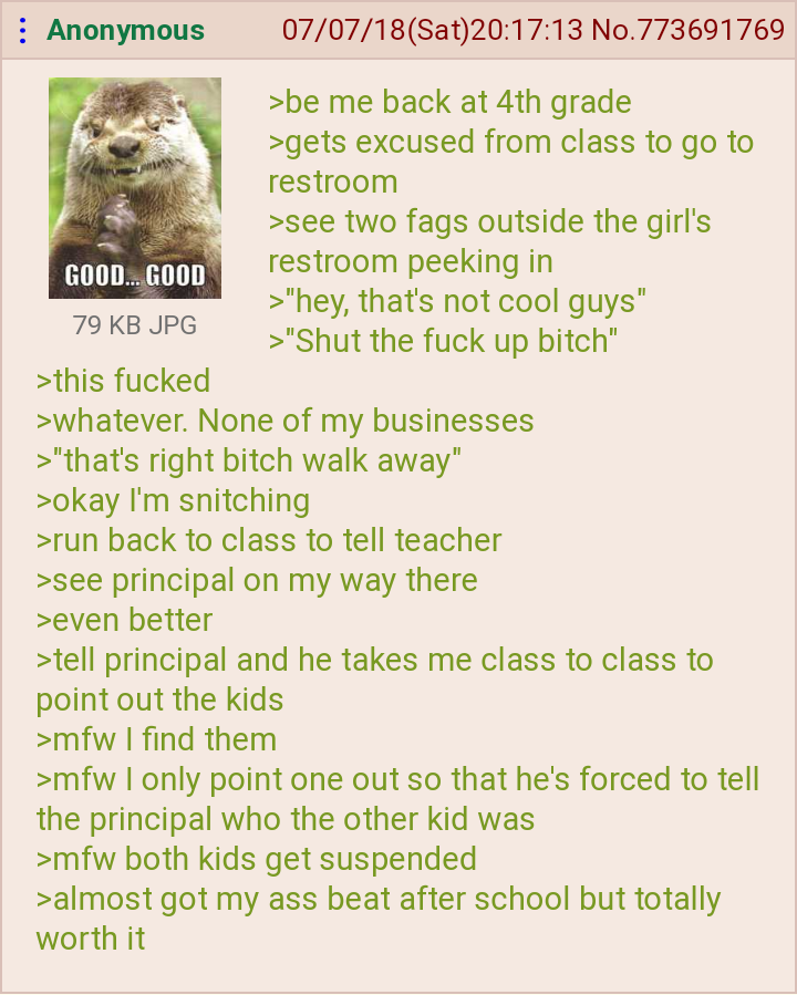 Anon the snitch