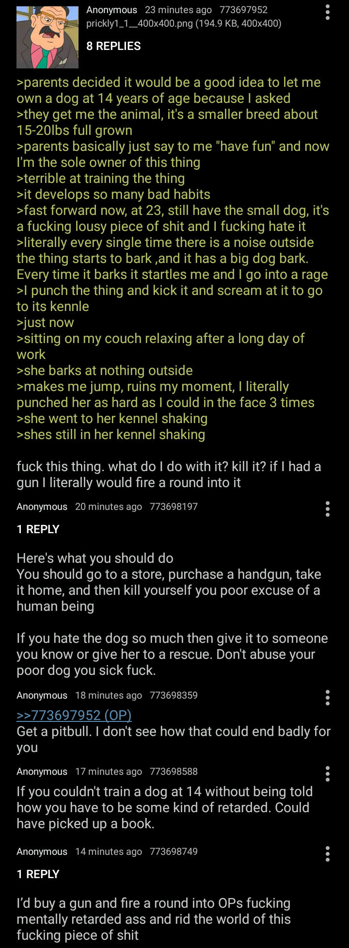 Anon gets what he deserves