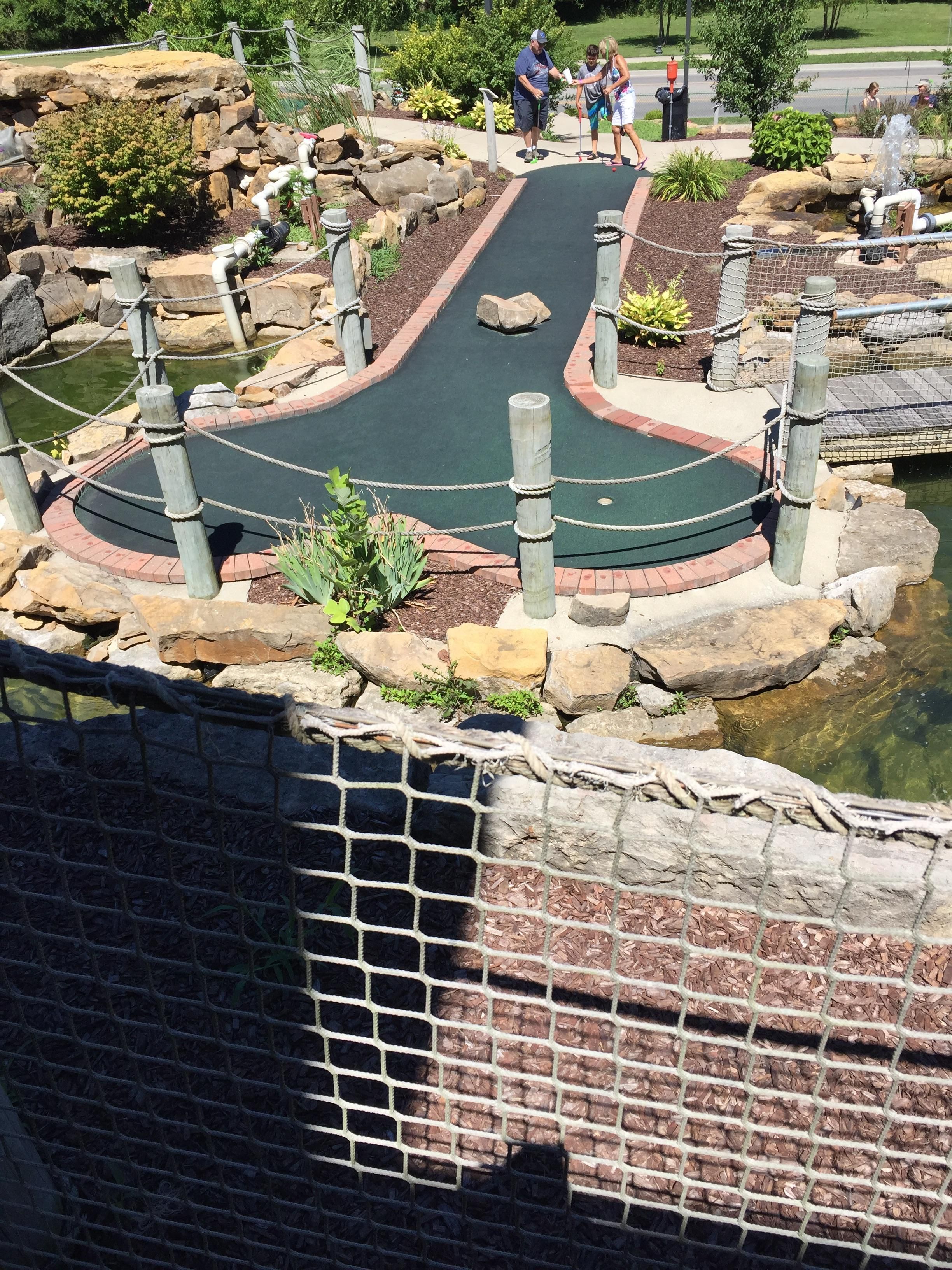 Played miniature golf today...... this one was particularly hard