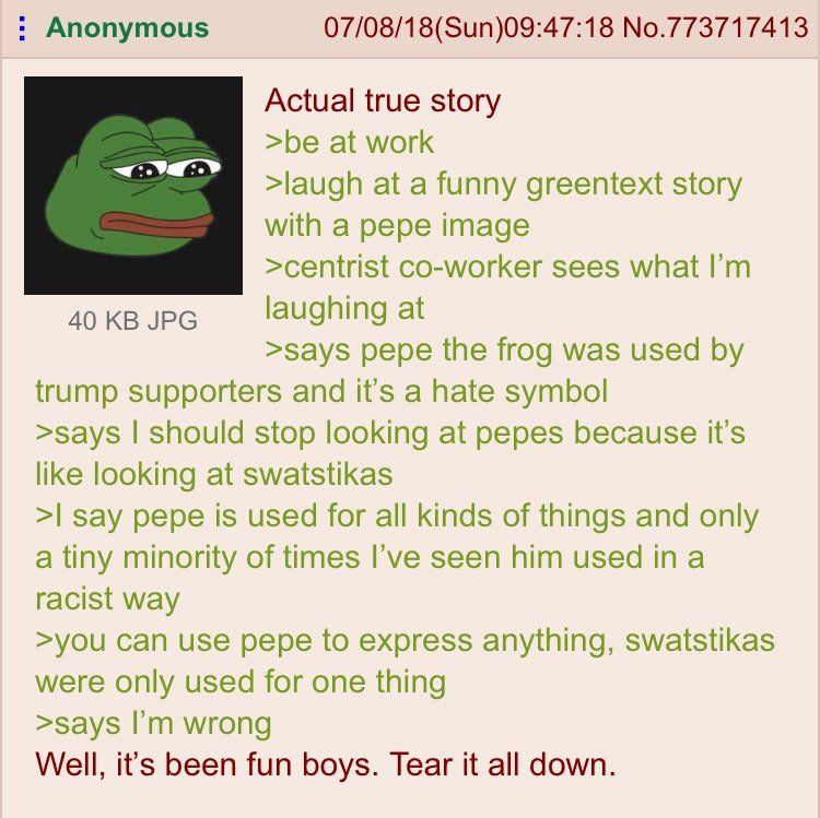Anon learns the truth