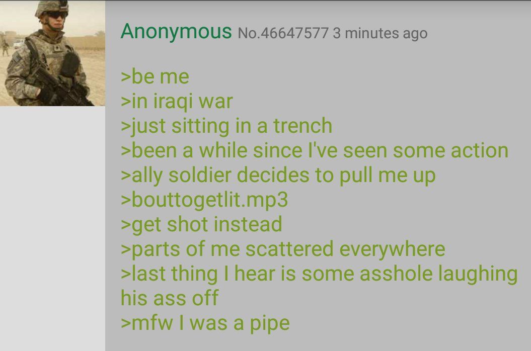 Anon has another point of view