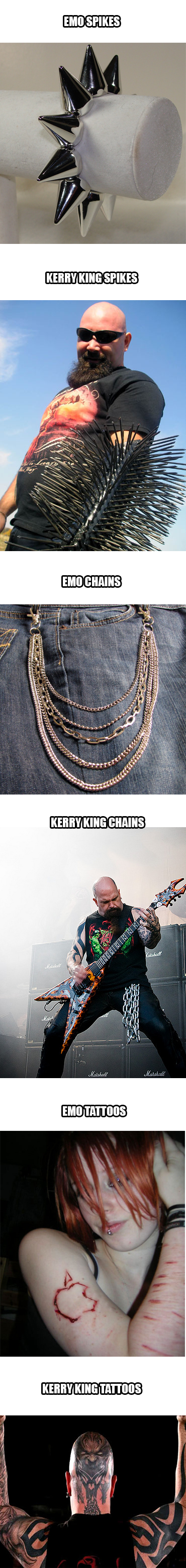Kerry King vs Emos