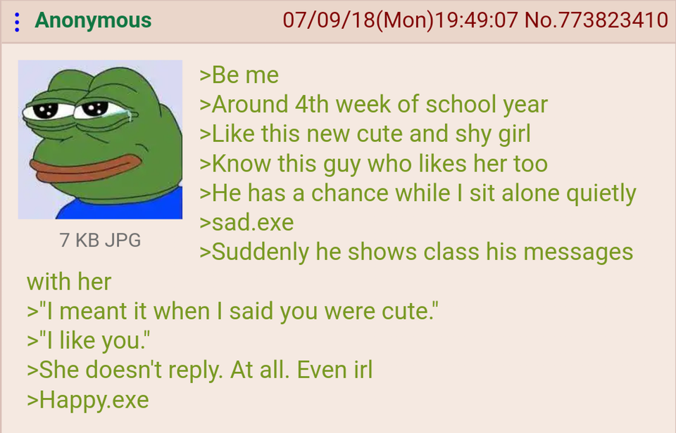Anon sees others fail