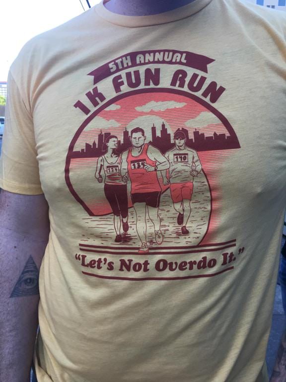 The only run I'm interested in. Probably still need a beer after