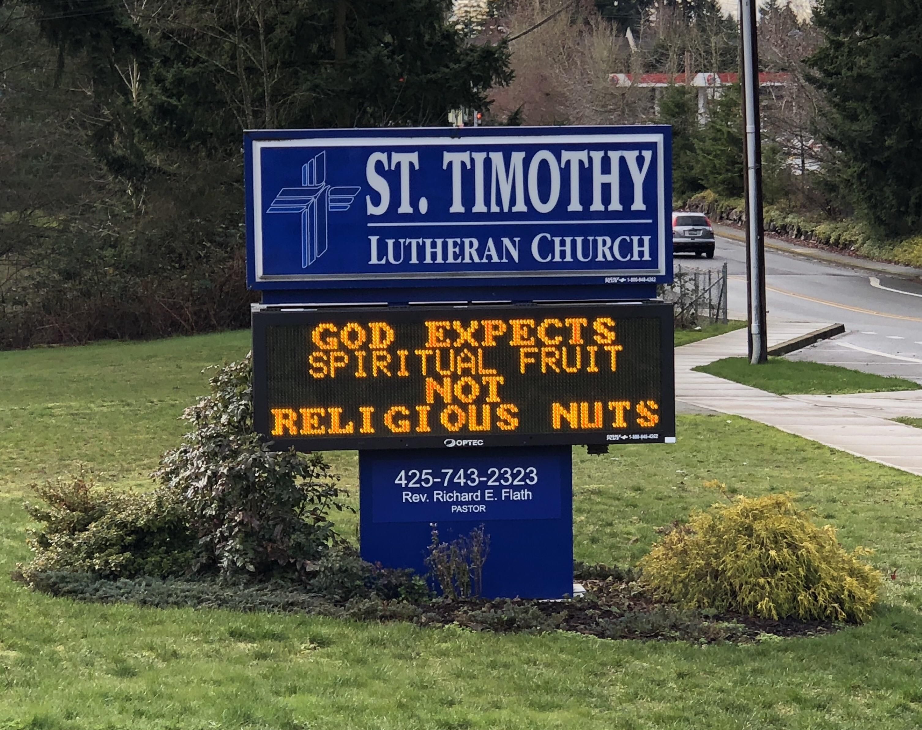 Local church keeping it real