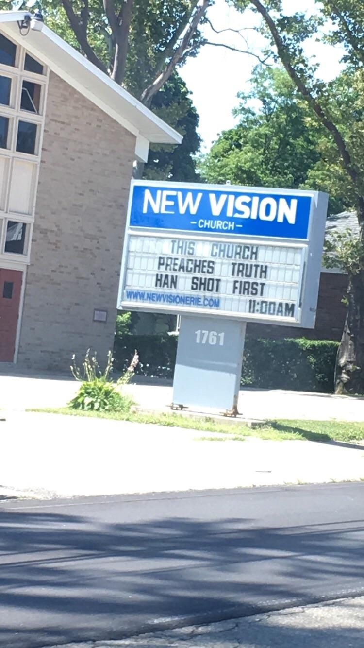 This church sign in my hometown gets it.