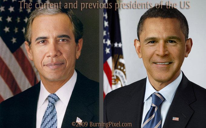 President face-swap.