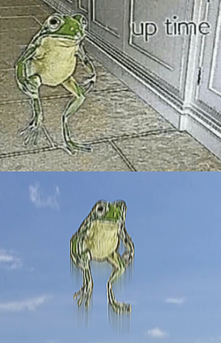 U P