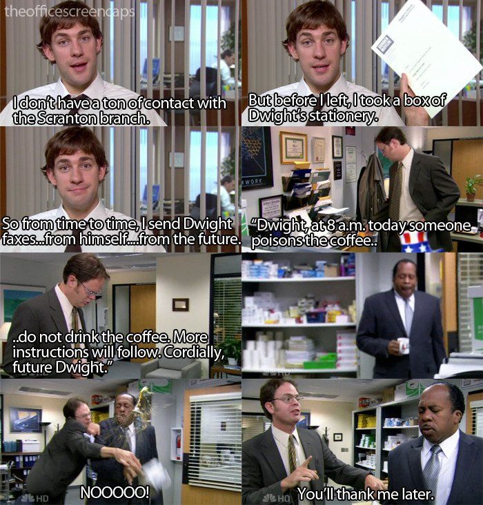 One of the best Jim & Dwight moments.