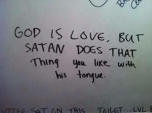 God is love, but.....