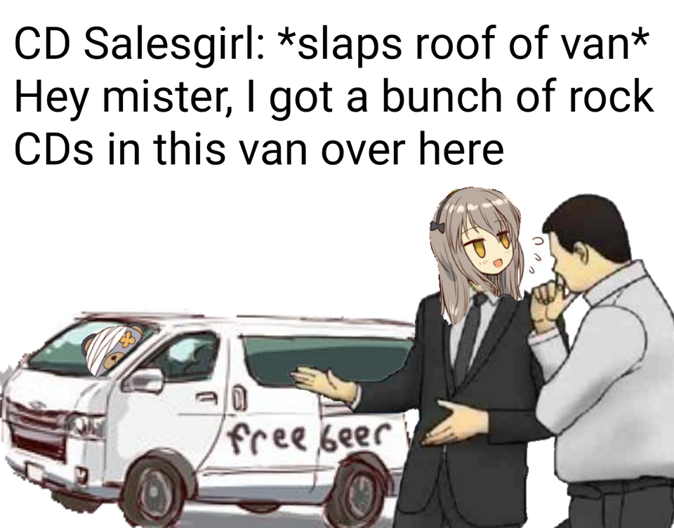 Trust the CD Salesgirl