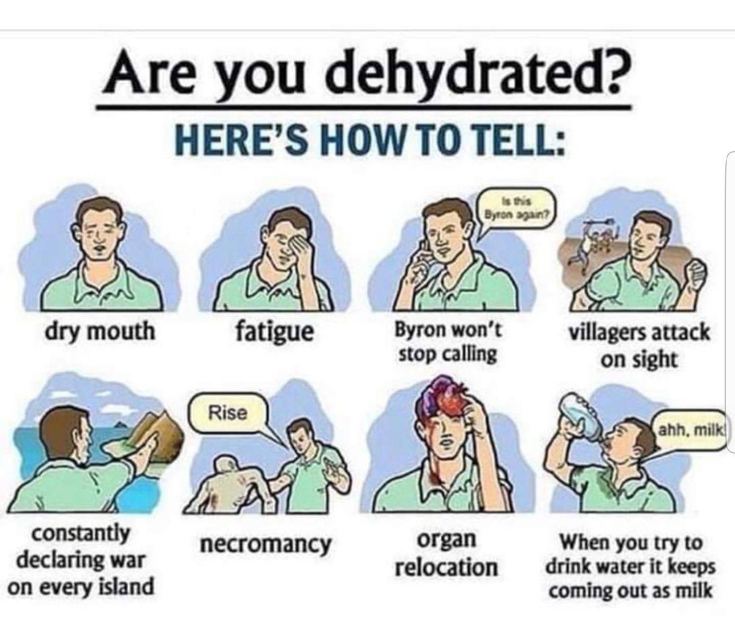 Hydrate my bois