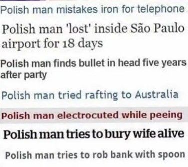 Once more we have the adventures of Flori.. NANI!? Polish man