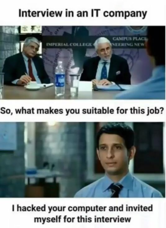 You’re hired!!!!