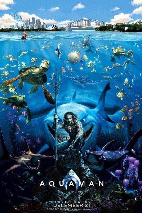 Finding Aquaman Poster