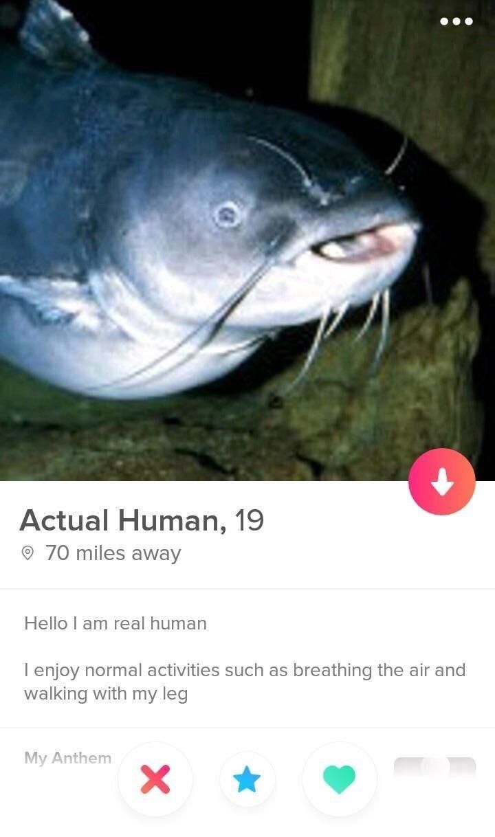 Actual human
