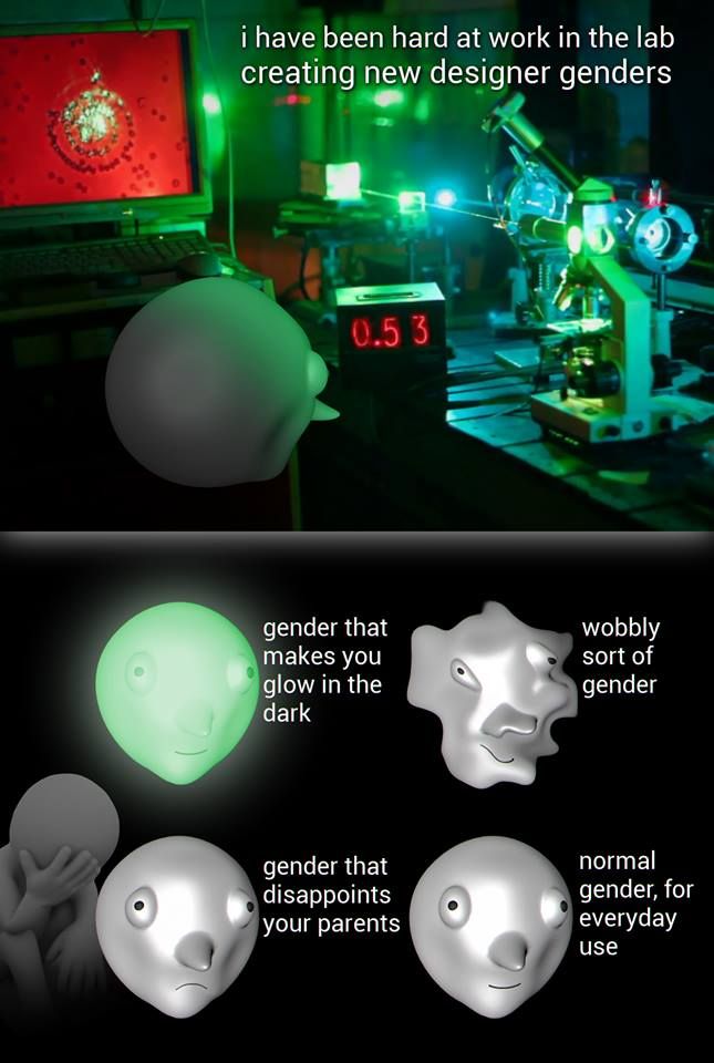 These genders suit my tastes