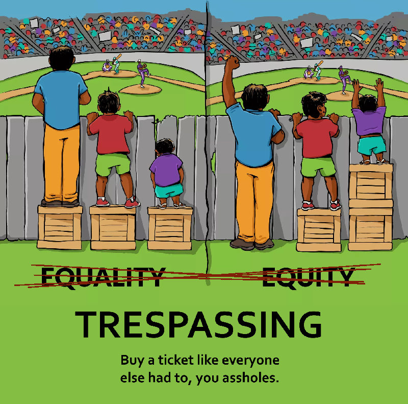 Every time I see the "Equality" cartoon...