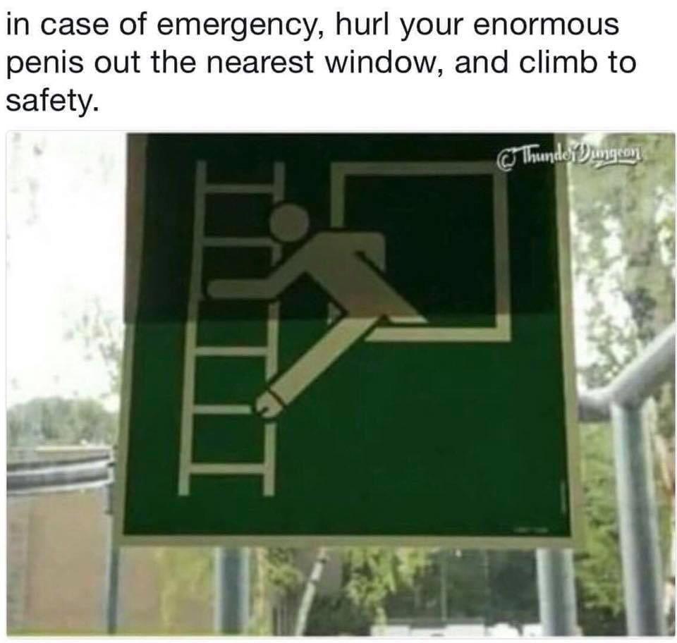 In case of an emergency...