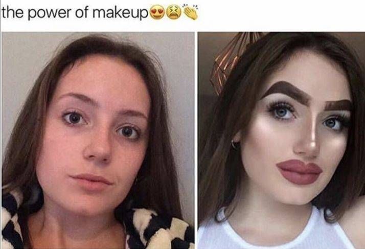 it's a dude in both pictures