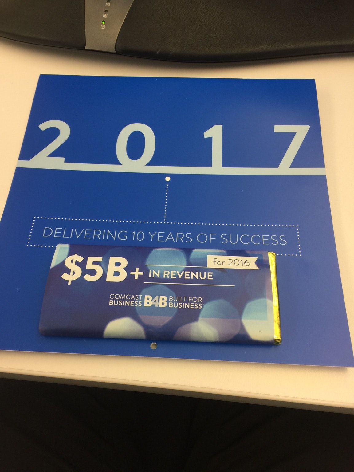 Company made 5 billion last year and all I got was a candy bar.
