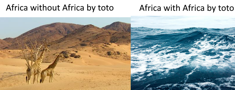 You just HAD to go bless those rains