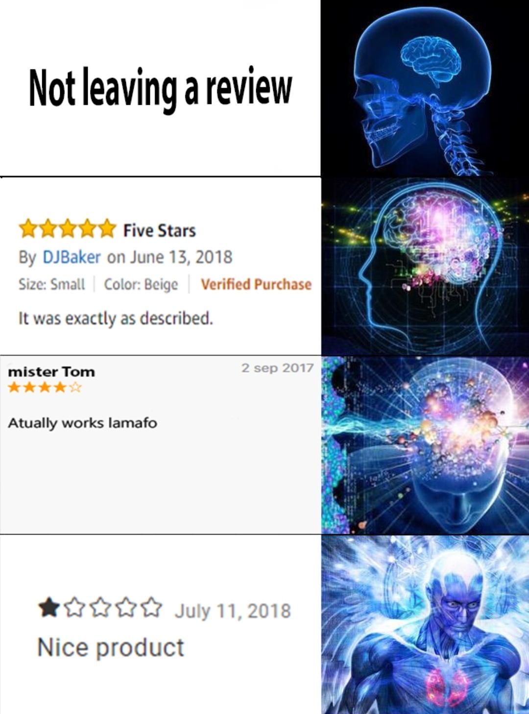 Wow this thing changed my life, it's a really awesome product. ★☆☆☆☆