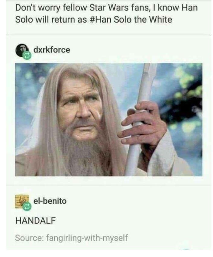 Handalf the white