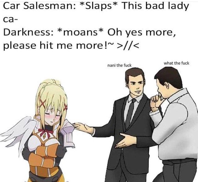 This bad lady can fit so many depravity in her