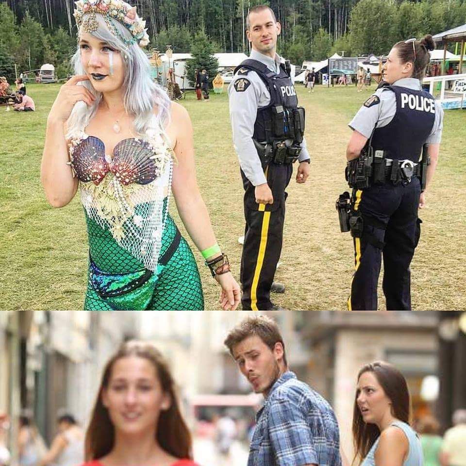RCMP Officer at a rave