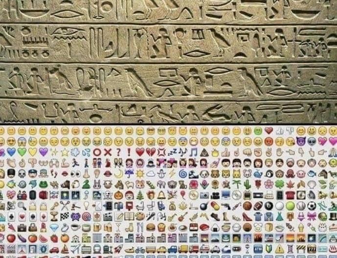 After 4000 years we are back to the same language
