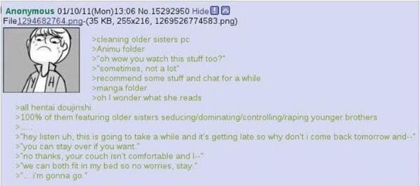 Anon misses a perfect opportunity